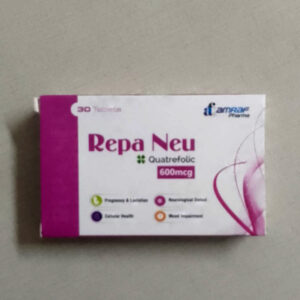 Repa Neu Quatrefolic (600mcg) 30 Tablets