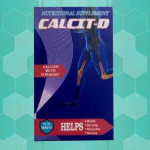 Calcit-D Calcium with Vitamin D 20 Tablets