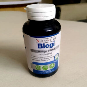 Blegi (Ginkgo Biloba with Ginseng) 30 Tablets
